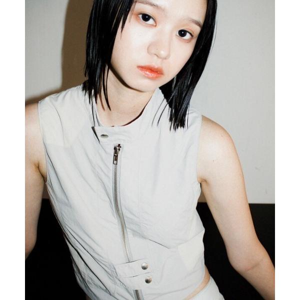 ベスト ジレ 「FLAREUP」19.Division Vest / 「フレアアップ」ジップアップベ...