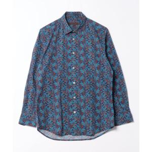 シャツ 「EN AVANCE」 ボタニカル柄シャツ メンズ