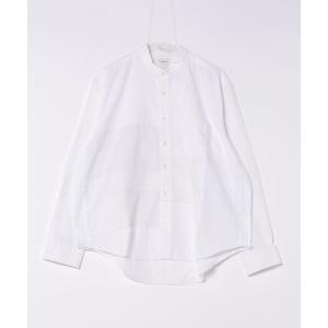 シャツ ブラウス メンズ 「oddment」 REMAKE R/L ホワイトシャツ｜zozo