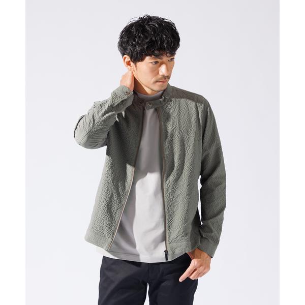 ブルゾン アウター 「QuicDry / セットアップ対応」オニサッカー ライダーズジャケット / ...