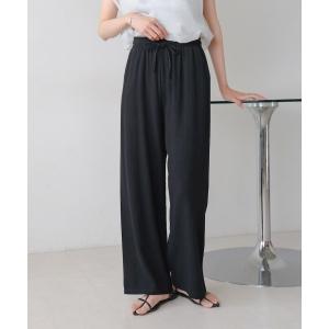 パンツ コットンリネンリラックスパンツ レディース
