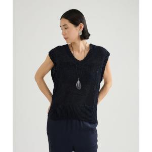 ベスト ジレ Chaos(カオス)/フィラージニットベスト レディース