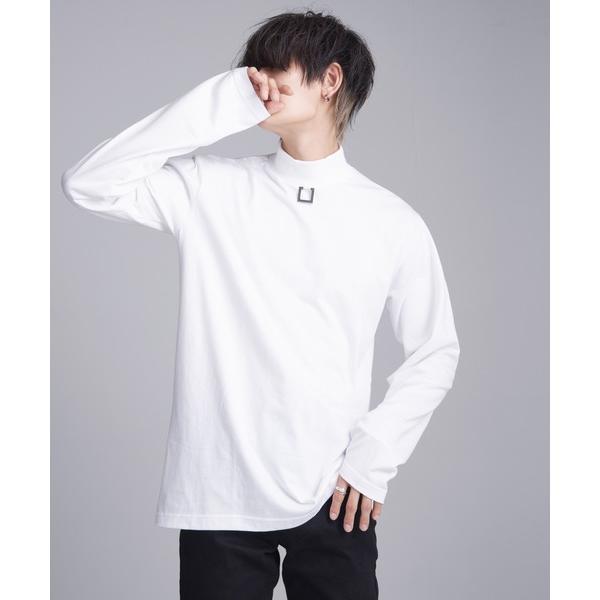 「ADRER」 長袖Tシャツ LARGE ホワイト メンズ