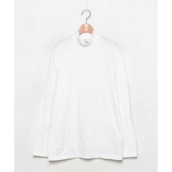「Y-3」 長袖Tシャツ SMALL ライトホワイト メンズ