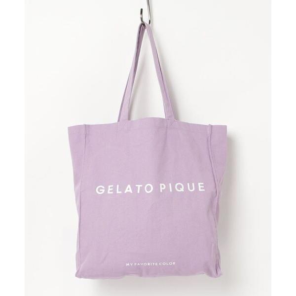 「gelato pique」 トートバッグ - パープル レディース