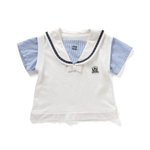 tシャツ 「リンク」tiny bear セーラーレイヤードTシャツ キッズ 子供服 男の子 女の子
