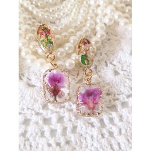 ピアス レディース 「chiguhagu」「chiguhagu」押花ピアス (MA)｜zozo