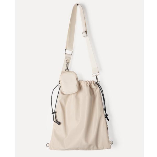 ショルダーバッグ バッグ 「recomend selection/セレクト」ミニポーチ付 巾着ショル...