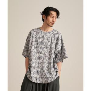 シャツ ブラウス メンズ 2024年夏の和ROBE / LIBERTY DABO SHIRT｜zozo