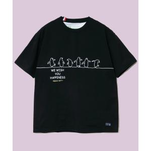 tシャツ Tシャツ メンズ ESPACE VERT/エスパスヴェール　ペンギンプリントS/S TEE｜zozo