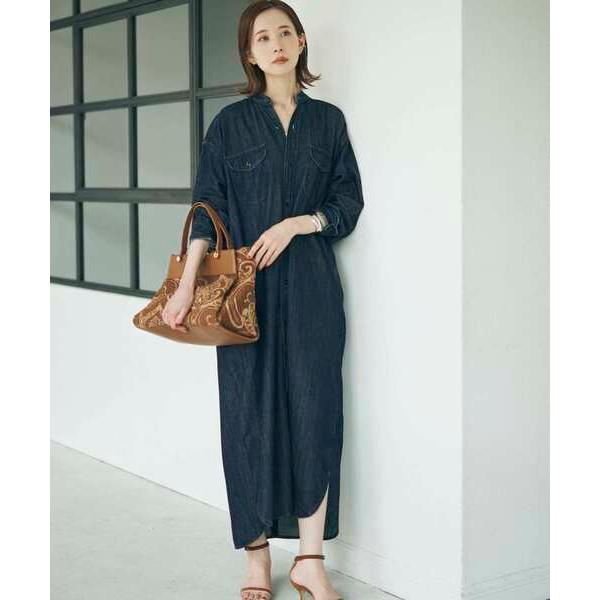 「URBAN RESEARCH ROSSO WOMEN」 長袖ワンピース「Leeコラボ」 FREE ...