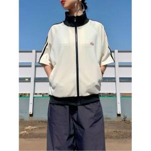 ジャージ レディース 「Dickies」半袖トラックジャケット