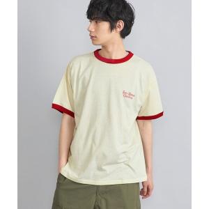 tシャツ Tシャツ メンズ リンガーロゴプリントTシャツ｜zozo