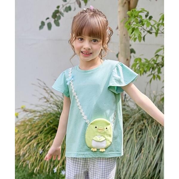 tシャツ 「WEB限定/すみっコぐらし」ポシェットTシャツ キッズ 子供服 女の子