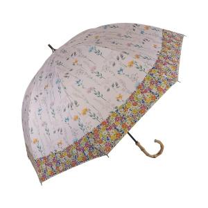 傘 完全遮光 UVカット100% 日傘 晴雨兼用 ショート傘 デザインシリーズ 花柄 レディース メンズ
