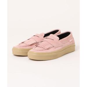 スニーカー メンズ VANS ヴァンズ LOAFER ローファー V196CF PINK/BEIGE｜zozo