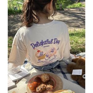 tシャツ Tシャツ レディース おやつフォトビッグサイズTシャツ｜ZOZOTOWN Yahoo!店