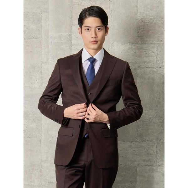 セレモニースーツ セットアップ ベネシャン　スリーピースセットアップスーツ クラシコ 無地　ブラック...