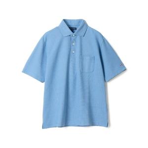 ポロシャツ メンズ TRANS CONTINENTS　リンクスチェックポロシャツ　ブルー/ネイビー｜zozo