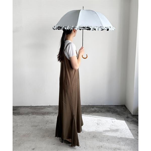 傘 NT:50cm UVフリルドーム UV日傘　晴雨兼用 レディース メンズ
