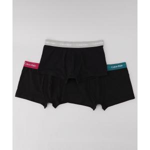 ボクサーパンツ メンズ Calvin Klein Underwear/カルバンクライン アンダーウェア LOW RISE TRUNK 3PK (24S｜ZOZOTOWN Yahoo!店