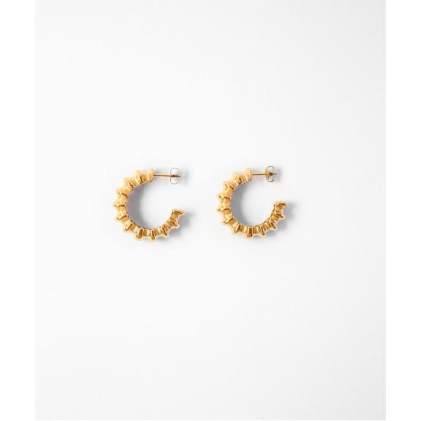 ピアス 「TUWAKRIM」SUNハーフフープピアスL レディース