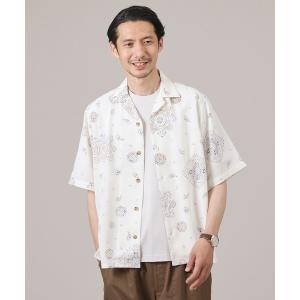 シャツ ブラウス メンズ 「ペイズリー紋」オープンカラーシャツ｜zozo