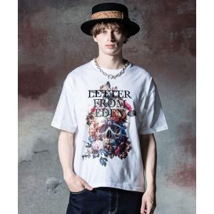 tシャツ Tシャツ メンズ Skull Flower T-Shirt / スカルフラワーTシャツ｜zozo