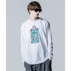 tシャツ Tシャツ メンズ Spray Long Sleeves T-Shirt / スプレーロングスリーブTシャツ｜zozo