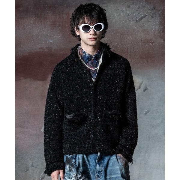 コート ジャケット Shaggy Knit Jacket / シャギーニットジャケット メンズ レデ...