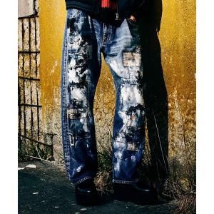 ワイドパンツ ジーンズ Unplugged Atelier Wide Denim / アンプラグドアトリエワイドデニム メンズ レディース