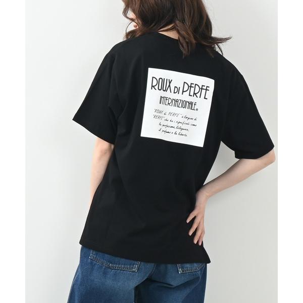 tシャツ 「ROUXDI PERFE ルゥディパフィー」ボックスロゴプリントTシャツ メンズ レディ...