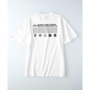 tシャツ Tシャツ メンズ 「ALPHA」ＡＬＰＨＡバックプリントＴ｜ZOZOTOWN Yahoo!店