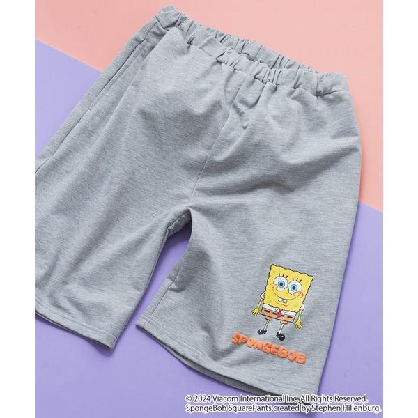 パンツ 「スポンジ・ボブ 」ミニ裏毛ショートパンツ メンズ レディース