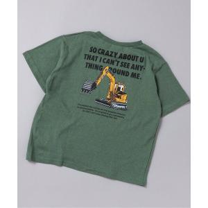 tシャツ 働く車ヴィンテージTシャツ キッズ 子...の商品画像