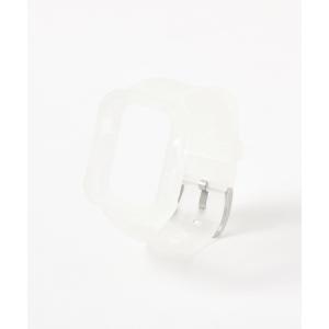 スマートウォッチ 腕時計 レディース Apple Watch半透明バンド/118495 レディース メンズ