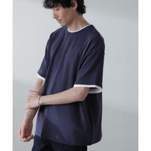 tシャツ Tシャツ メンズ バックステッチリラックスダンボールTシャツ 半袖｜zozo