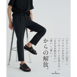 パンツ スラックス メンズ 「THE TOKYO/ザトウキョウ」Ultra Right Washable High Function Jersey T