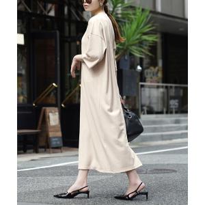 ワンピース 大人見えRIBカットソー ワンピースの商品画像