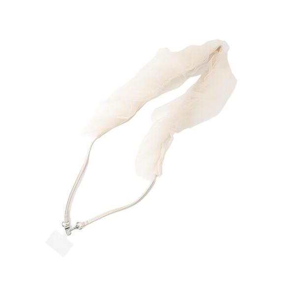 チュールフリルストラップ スマホショルダー スマホアクセサリー