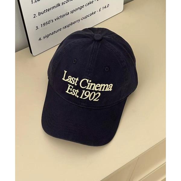 キャップ 帽子 レタリングロゴキャップ レディース