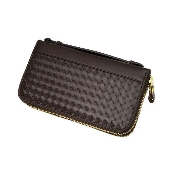 財布 ダブルファスナーウォレット メンズ