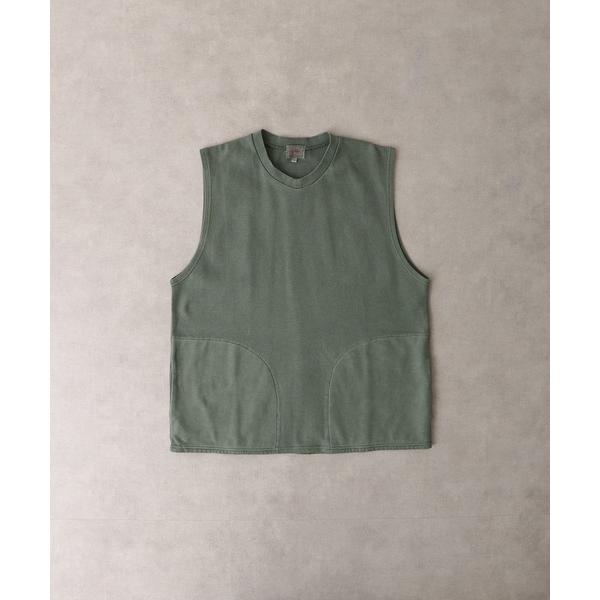 ベスト ジレ BIGMIKE VEST ピグメント鹿の子 ベスト メンズ レディース