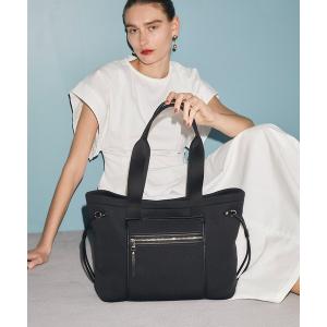 トートバッグ 「新色追加」「TREASURE TOPKAPI」ネオプレン フロントポケット 2way トートバッグ レディース