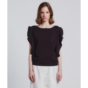 Sov. ブラウス シャツ ギャザーフリルデザインブラウス レディース