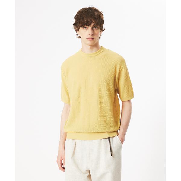 tシャツ 「MADE IN JAPAN」コンパクトツイスト ニットTシャツ メンズ