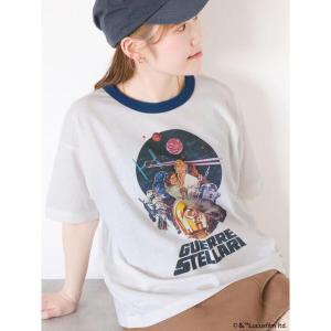 tシャツ Tシャツ レディース 「STAR WARS」 リンガーTシャツの商品画像
