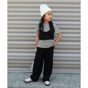 tシャツ Tシャツ キッズ 「KIDS」シアーワッフルビスチェTEE｜zozo