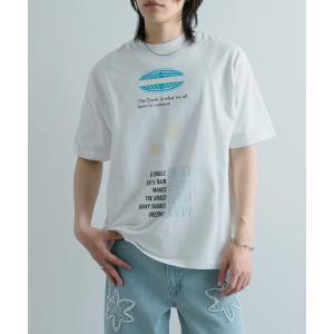 tシャツ Tシャツ メンズ ロゴグラフィックTシャツ(5分袖) A｜zozo