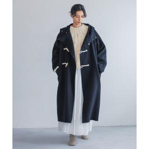 「apart by lowrys」 ダッフルコート FREE ネイビー レディース